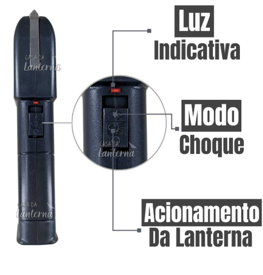 Lanterna Led (G) segurança pessoal