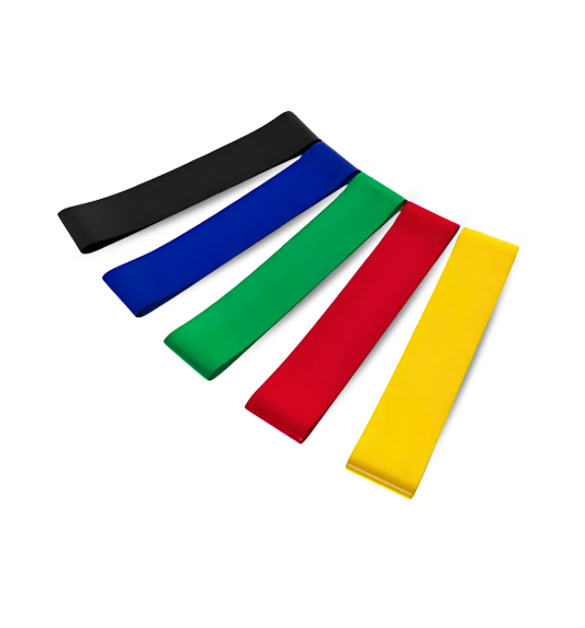 Extensores e Elasticos Para Exercícios Físicos Kit 5 Elásticos