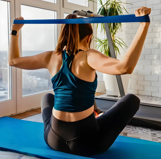 Extensores e Elasticos Para Exercícios Físicos Kit 5 Elásticos