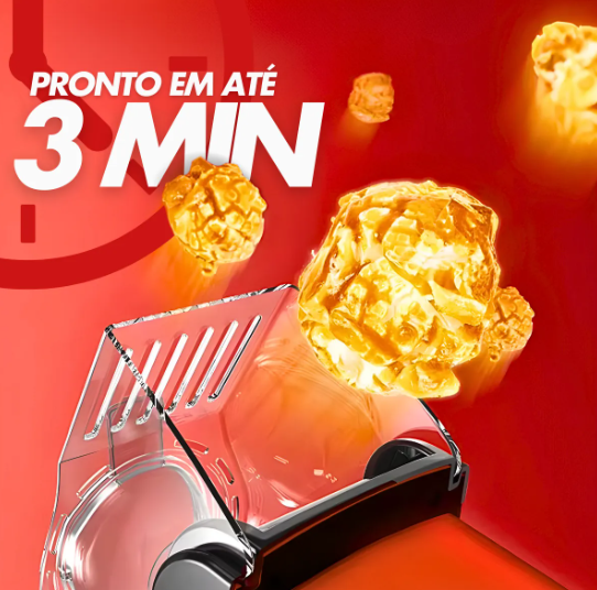 Máquina De Pipoca Elétrica Doméstica 110v