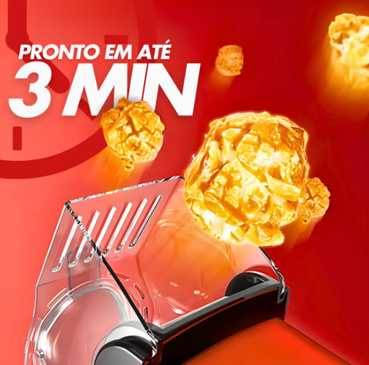 Máquina De Pipoca Elétrica Doméstica 110v